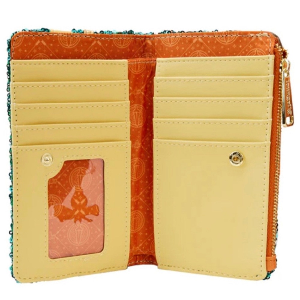 Loungefly Exclusive Princess Merida Sequin Mini Backpack and Wallet Set - Picture 11 of 11